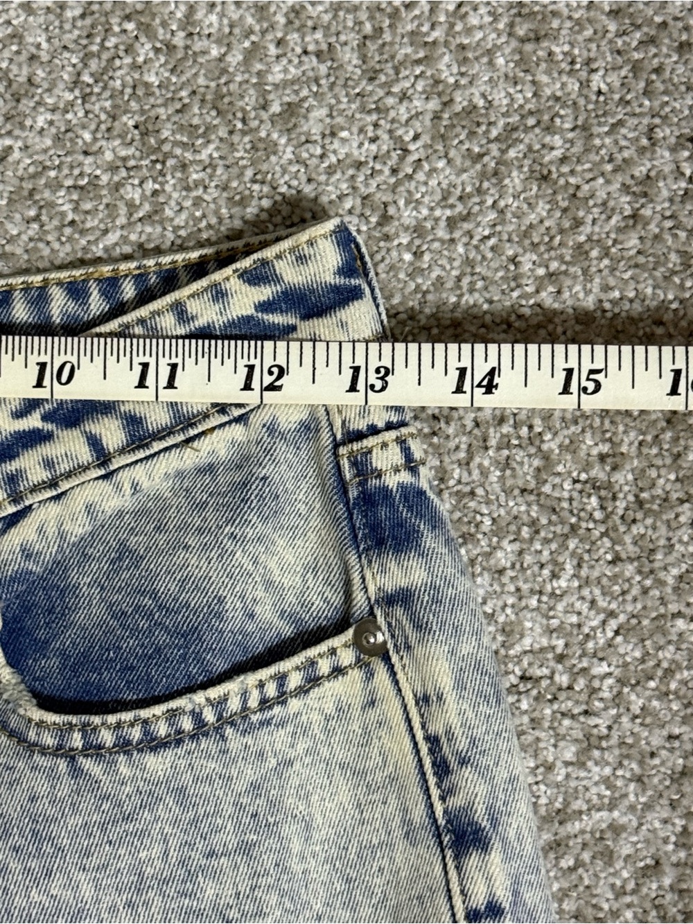 Princess Polly High-Waisted Acid Wash Mom Jeans - Picture 5 of 7